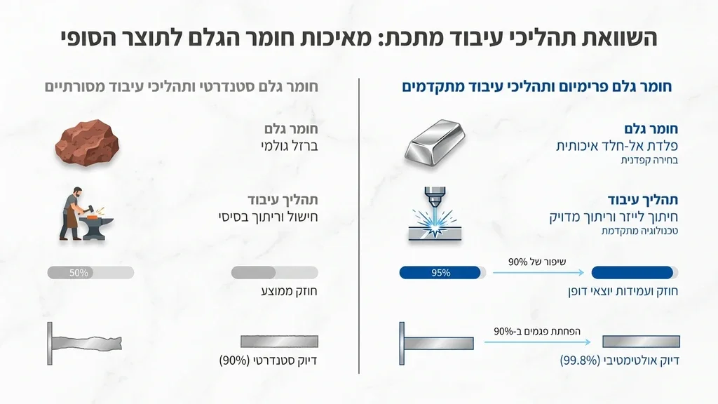 עיבוד ברזל מקצועי בטכנולוגיות מתקדמות למסגרות איכותית